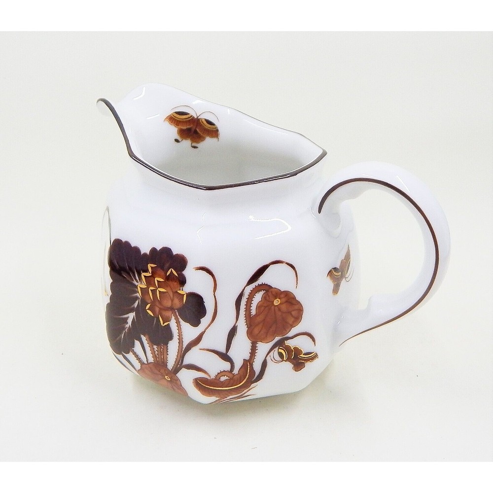 Gallo Galerie de Porcelaine Lotosblute Gold Lotus Flower Creamer Germany